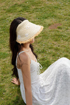 Cottage Daisy Straw Hat