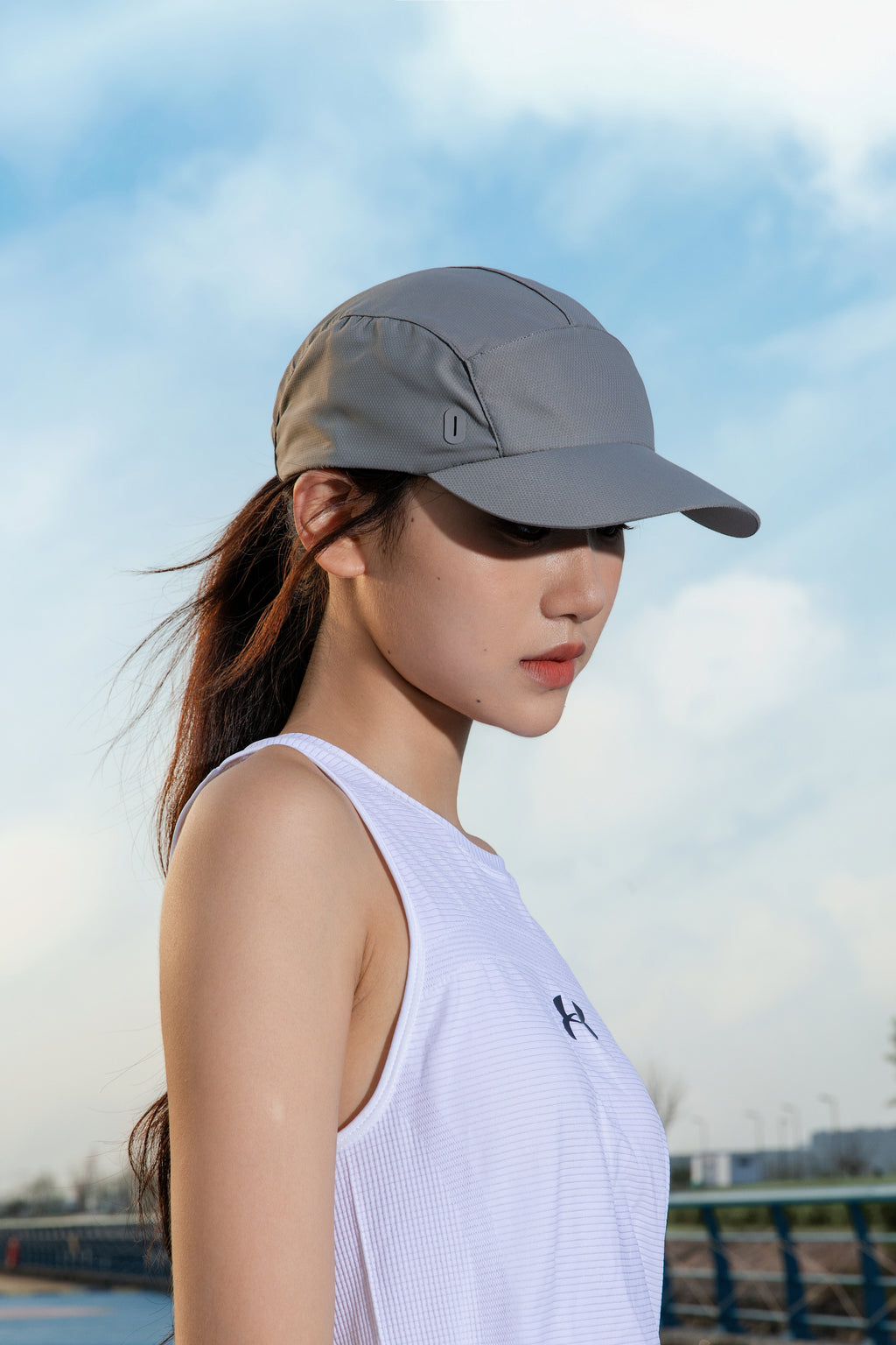 Trail Running Cap with Eyewear Dock