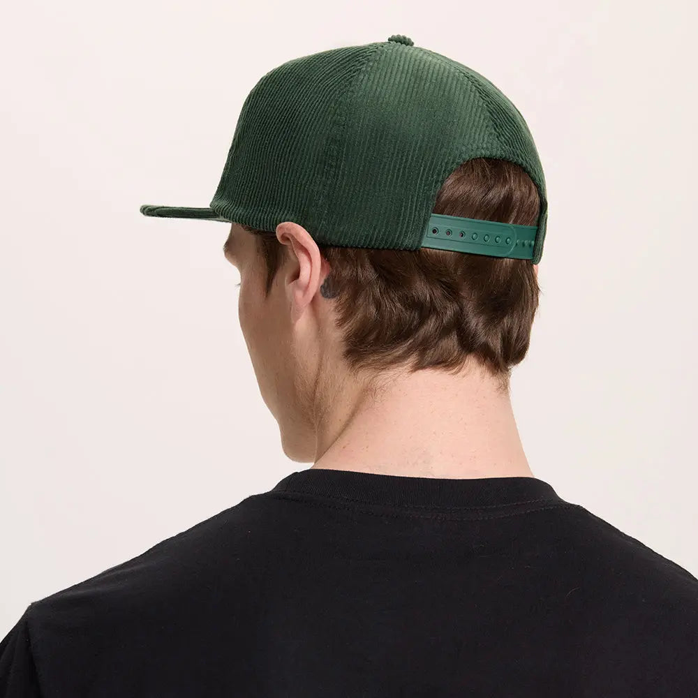 Retro Two-Tone Corduroy Cap
