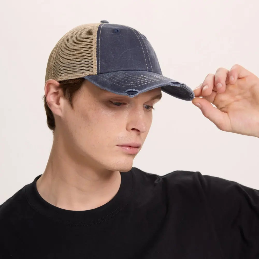 Vintage Cotton Trucker Cap