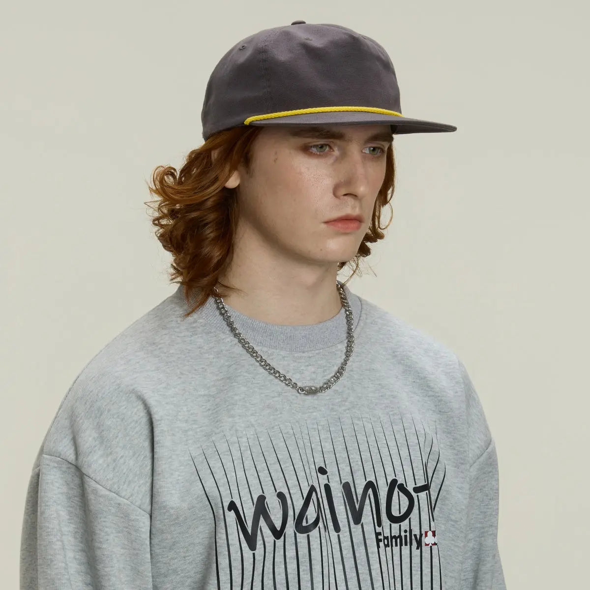 Canvas Flat-Brim Cap