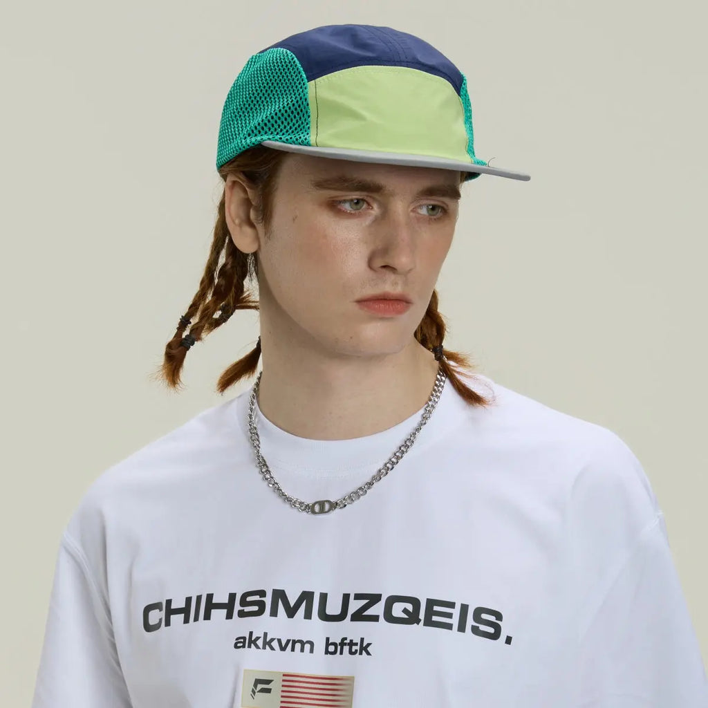 Motion Colour-Block 5-Panel Performance Cap