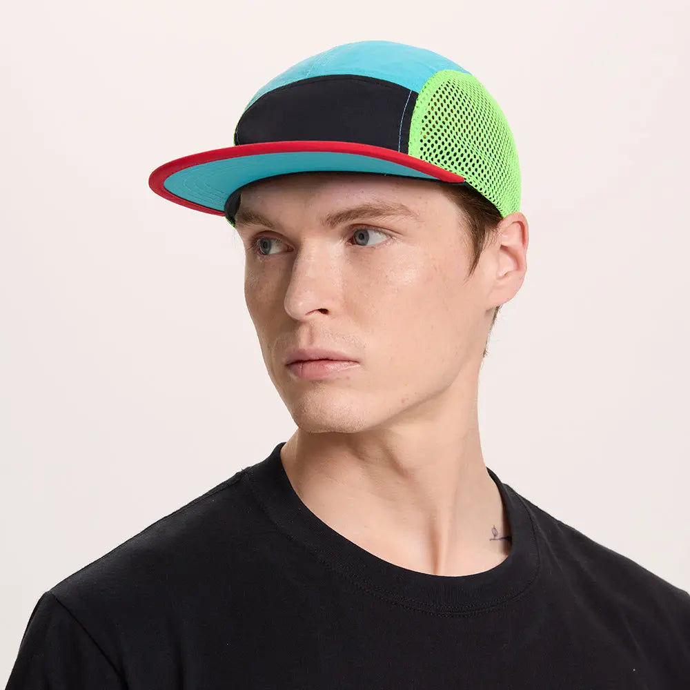 Motion Colour-Block 5-Panel Performance Cap