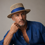 Weekend Saltwater Straw Boater Hat