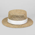Weekend Saltwater Straw Boater Hat