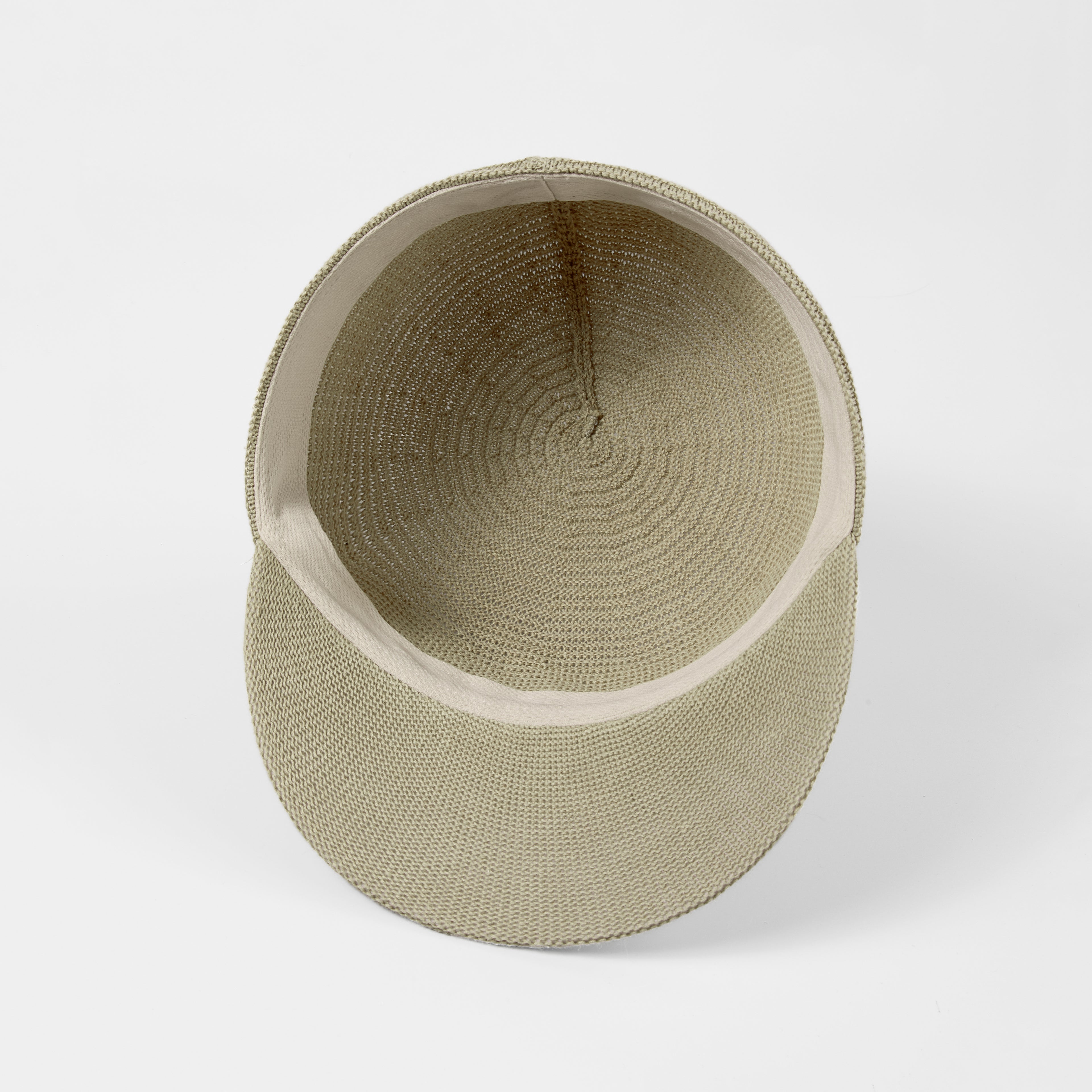 Linen Blend Woven Summer Cap