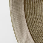 Casquette d'été tissée en mélange de lin