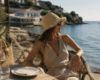 Coastal Frayed Bucket Hat