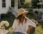 Coastal Frayed Bucket Hat