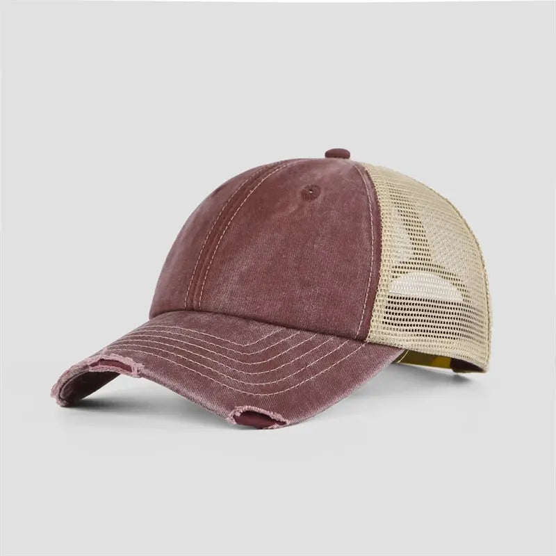 Vintage Cotton Trucker Cap
