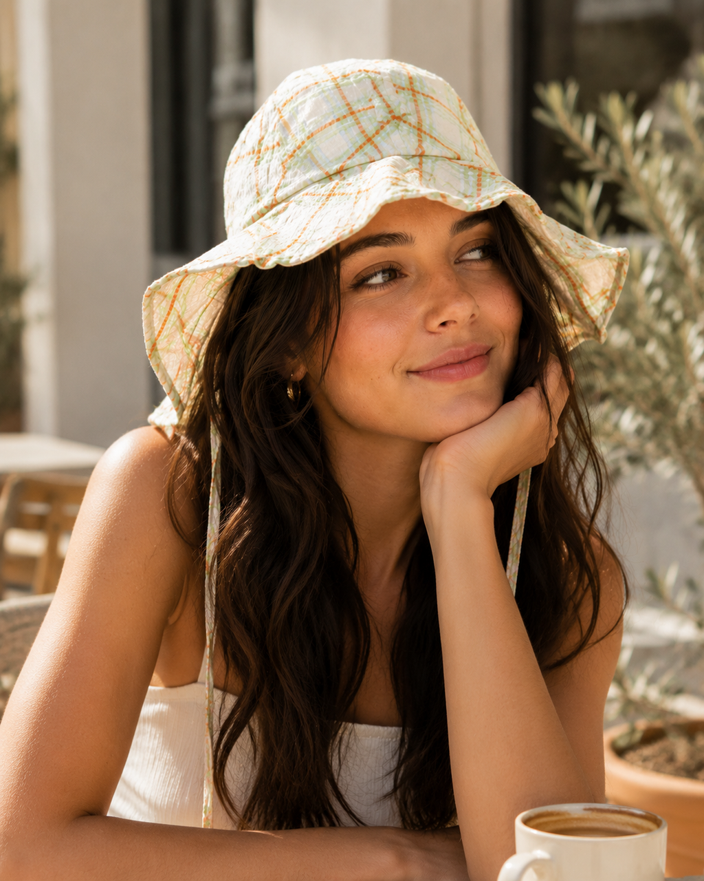 Wide Brim Summer Hat