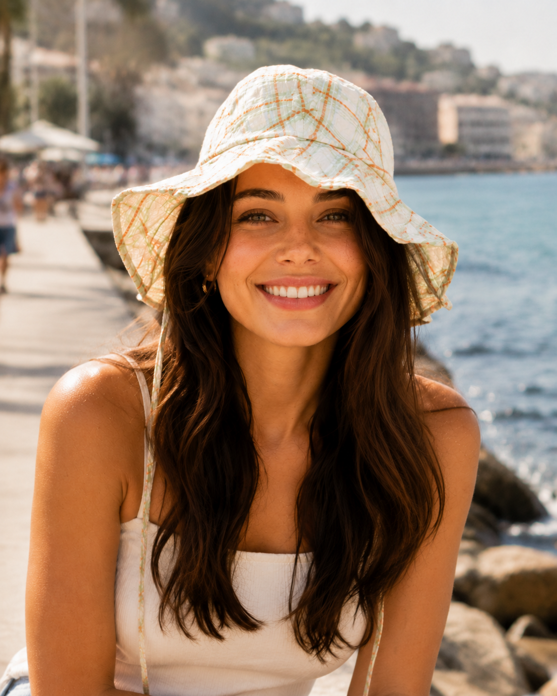 Wide Brim Summer Hat