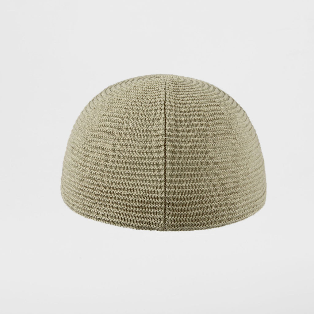 Linen Blend Woven Summer Cap