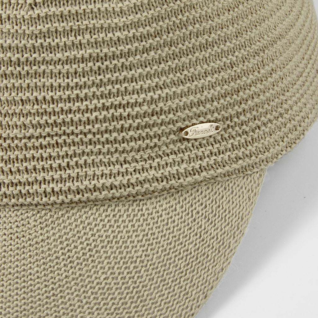 Linen Blend Woven Summer Cap