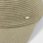 Linen Blend Woven Summer Cap